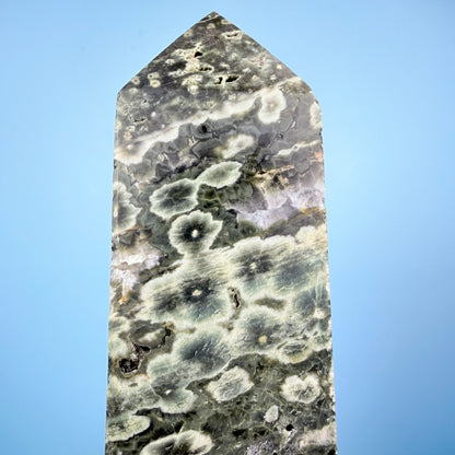 Green Ocean Jasper Large Tower