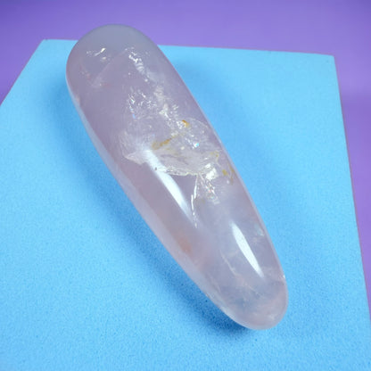 Rose Quartz Small Massage Wand