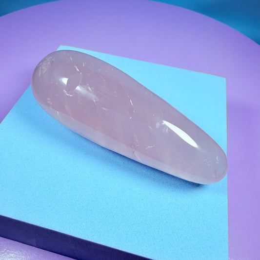 Rose Quartz Small Massage Wand (CHIPPED)
