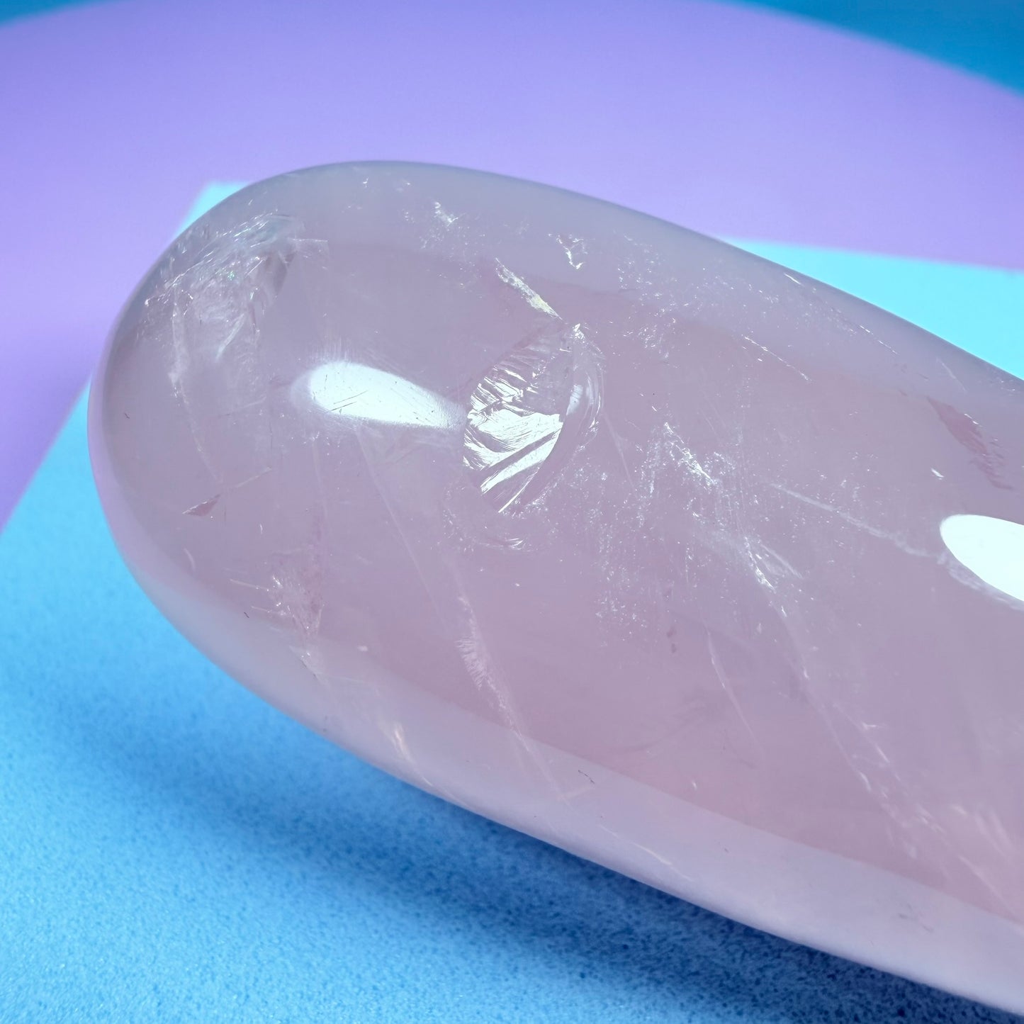 Rose Quartz Small Massage Wand (CHIPPED)
