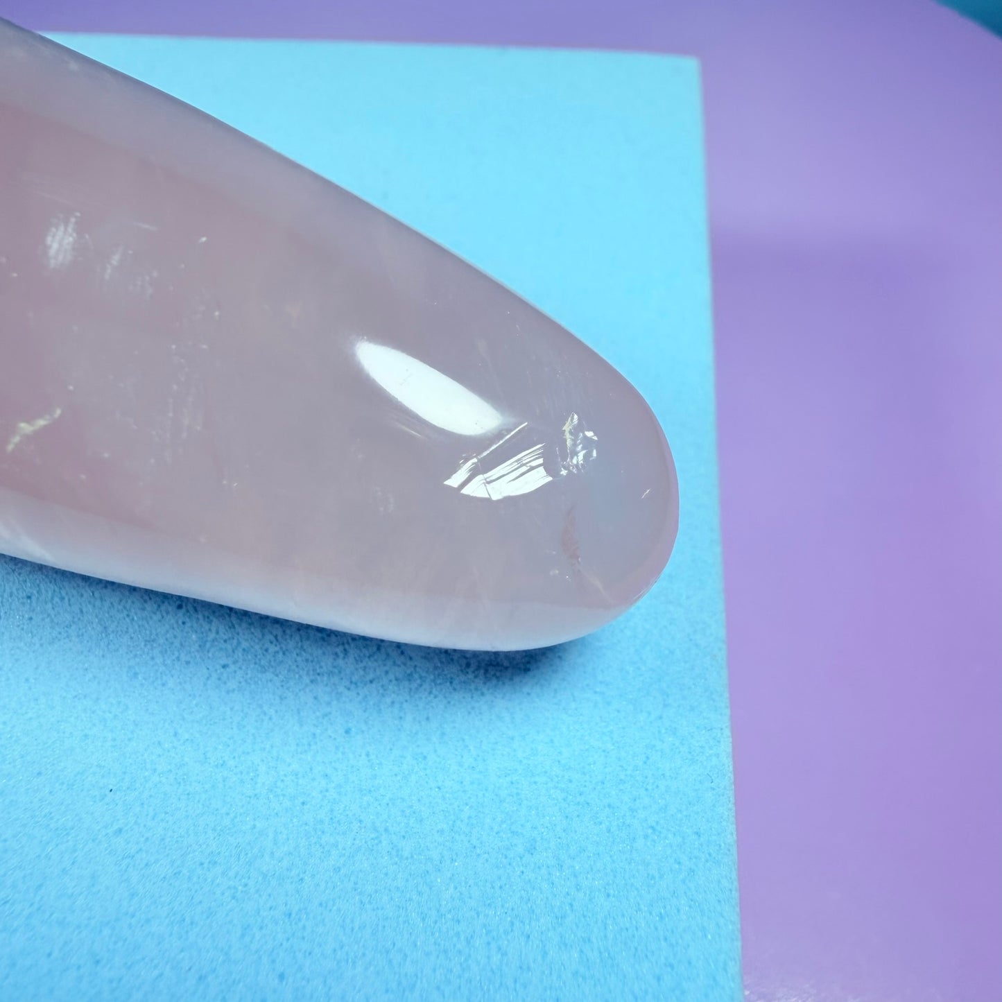 Rose Quartz Small Massage Wand (CHIPPED)