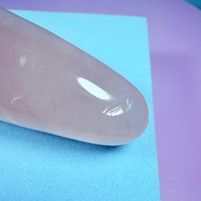 Rose Quartz Small Massage Wand (CHIPPED)