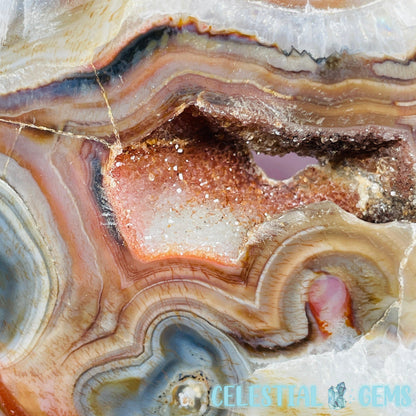 Carnelian Agate Cyclops Ogre Face Medium Carving