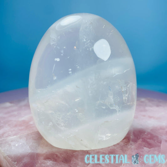 Girasol Pearl Quartz Medium Freeform (Video)