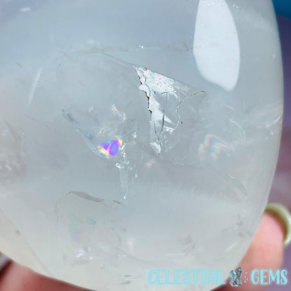 Girasol Pearl Quartz Medium Freeform (Video)