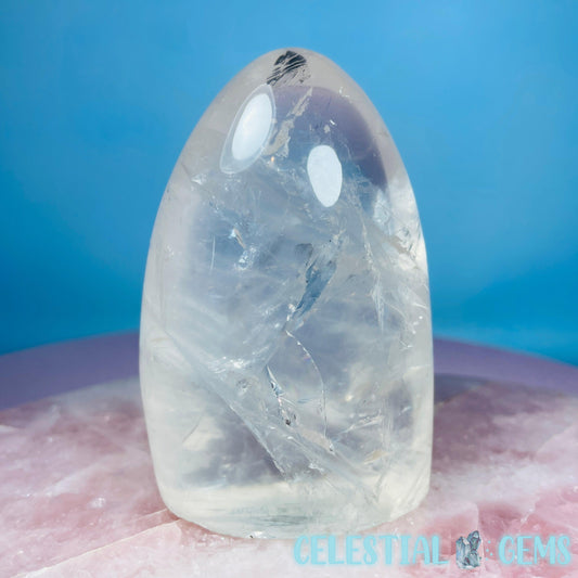 Girasol Pearl Quartz Medium Freeform (Video)