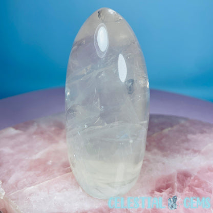 Girasol Pearl Quartz Medium Freeform (Video)