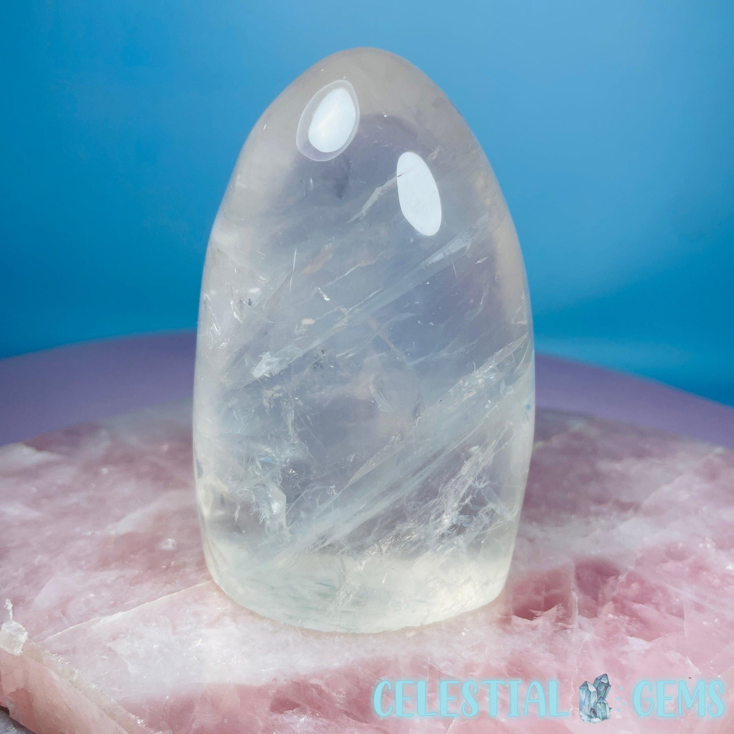 Girasol Pearl Quartz Medium Freeform (Video)