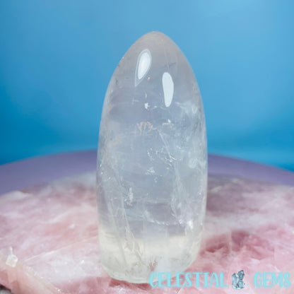 Girasol Pearl Quartz Medium Freeform (Video)