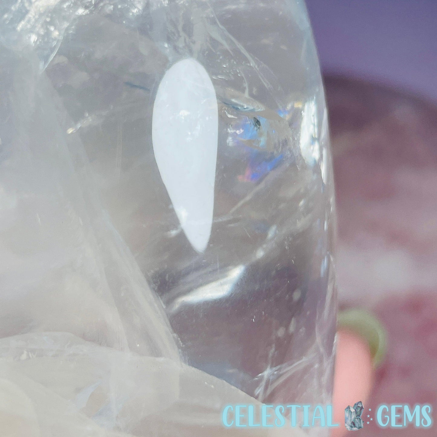 Girasol Pearl Quartz Medium Freeform (Video)