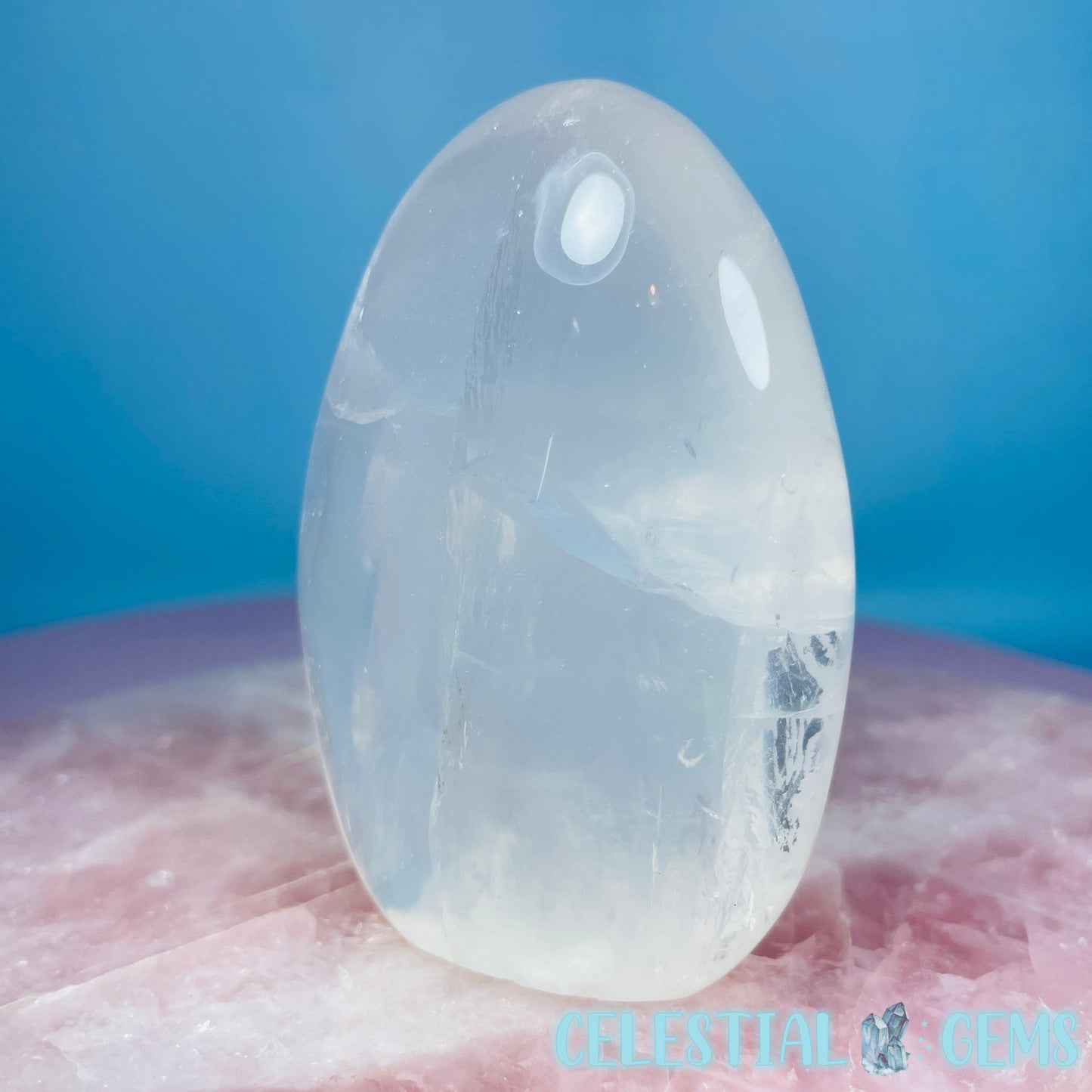 Girasol Pearl Quartz Medium Freeform (Video)