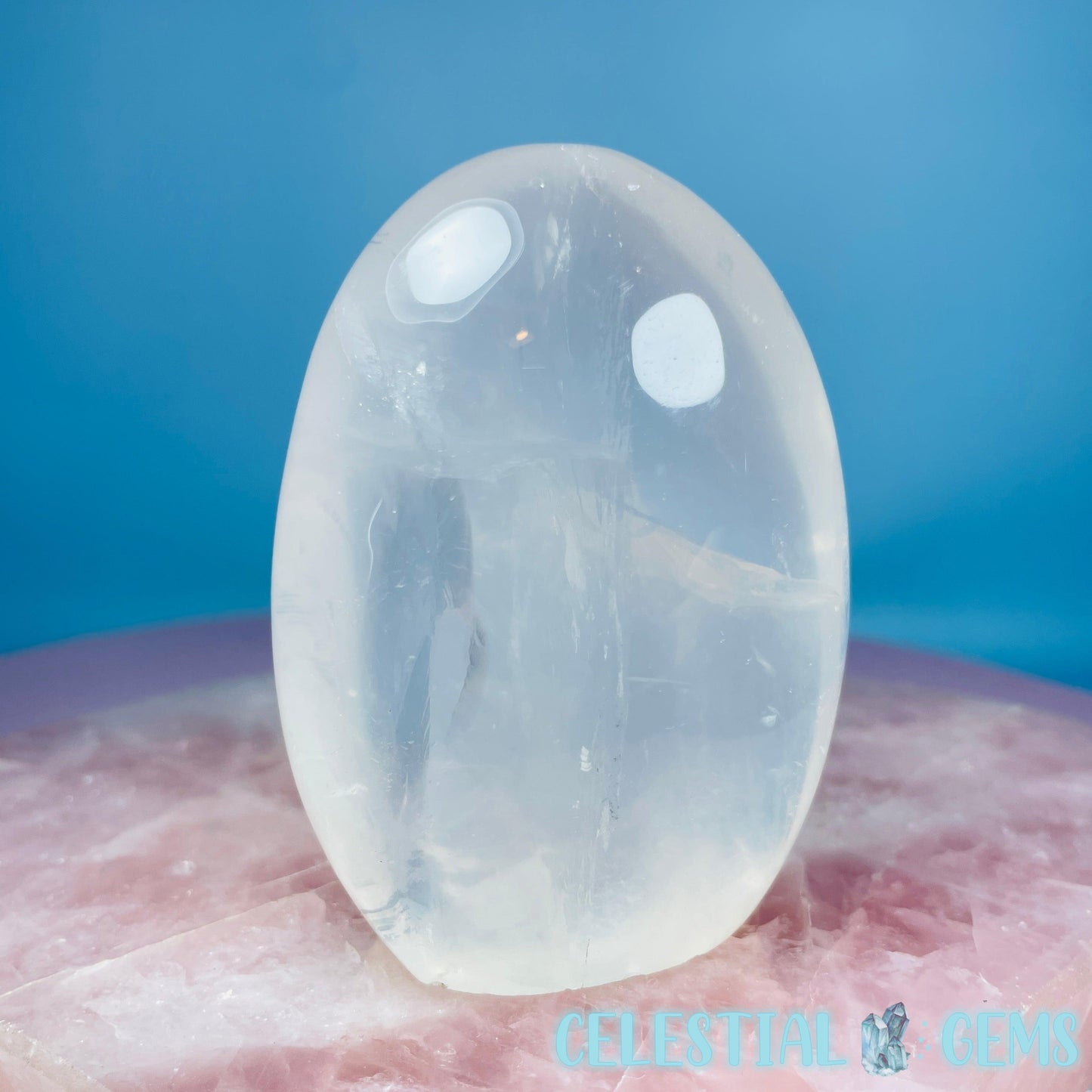 Girasol Pearl Quartz Medium Freeform (Video)