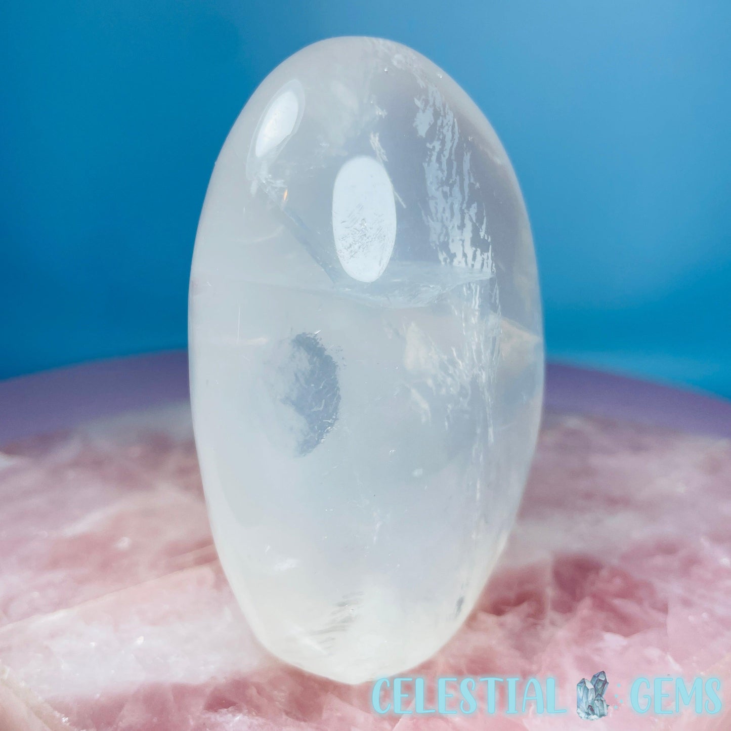 Girasol Pearl Quartz Medium Freeform (Video)