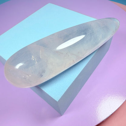 High Grade Rose Quartz Massage Wand