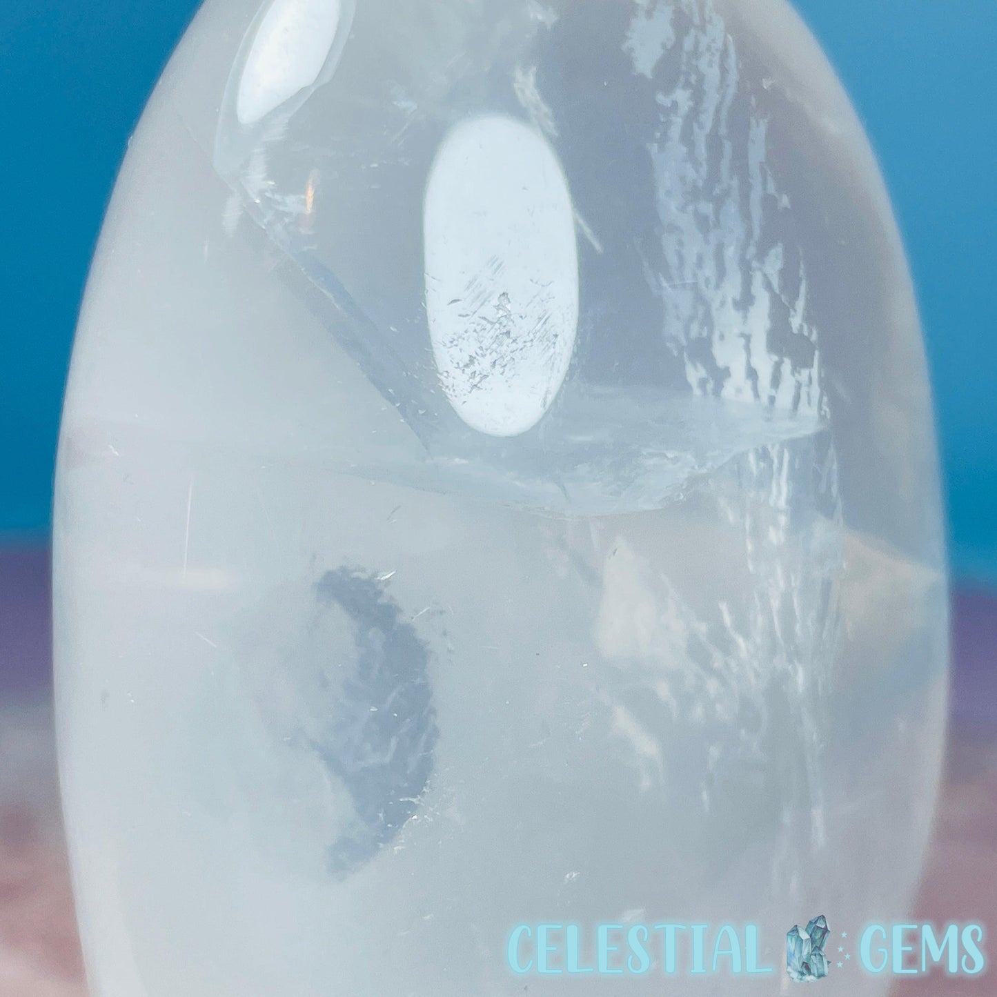 Girasol Pearl Quartz Medium Freeform (Video)