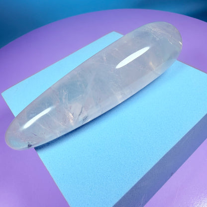 High Grade Rose Quartz Massage Wand