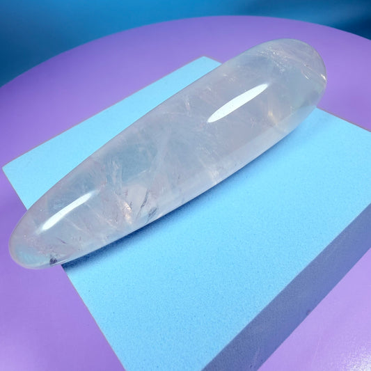 High Grade Rose Quartz Massage Wand