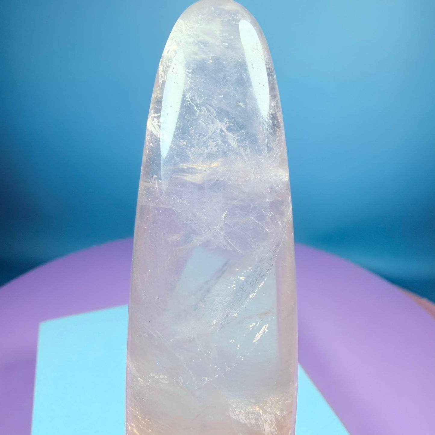 High Grade Rose Quartz Massage Wand