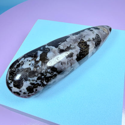 Indigo Gabbro (Mystic Merlinite) Massage Wand