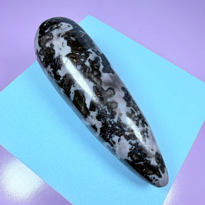 Indigo Gabbro (Mystic Merlinite) Massage Wand