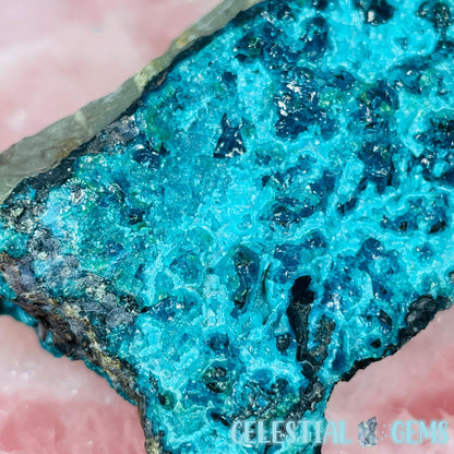 Gem Silica Chrysocolla + Shattuckite Raw Small Specimen
