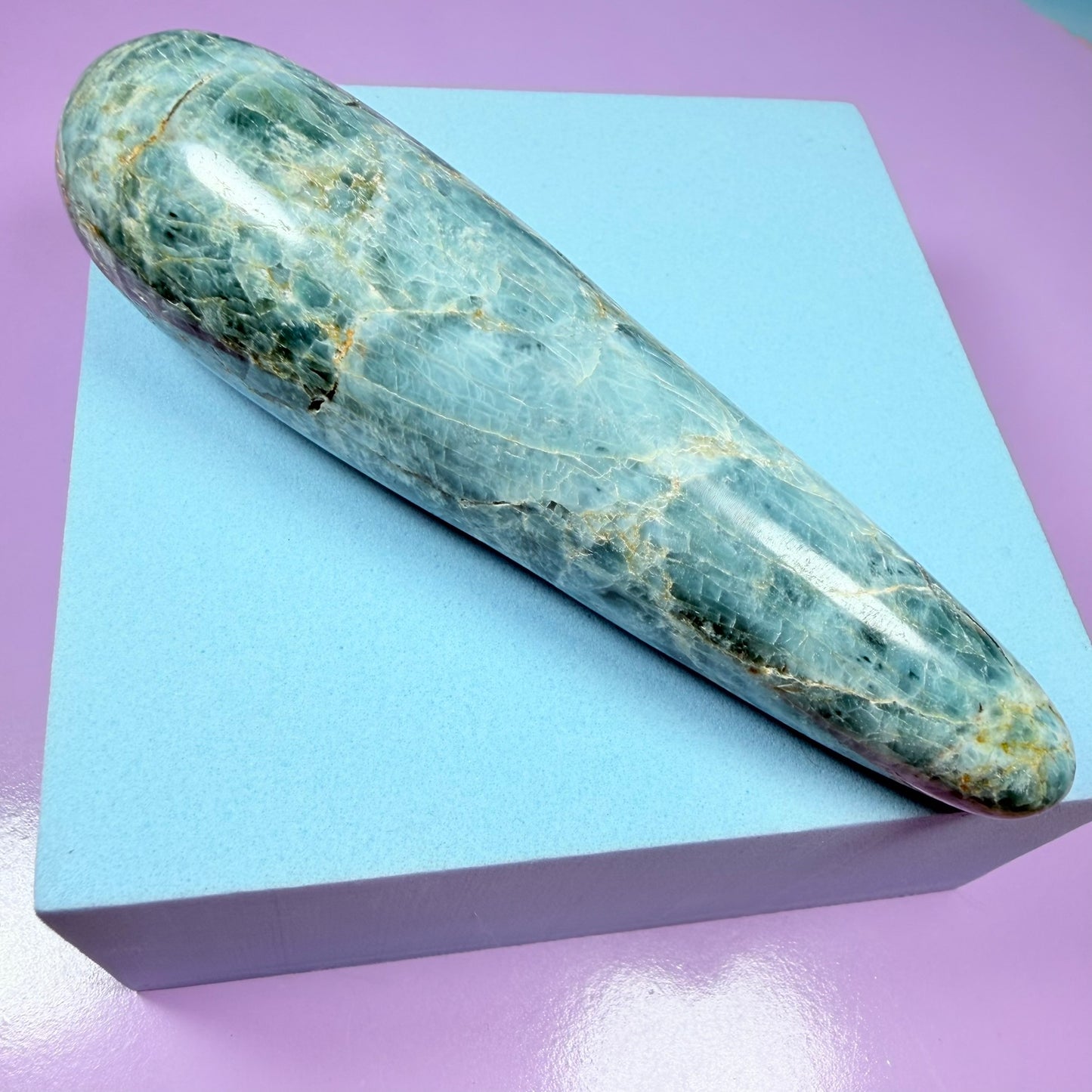 Blue Apatite Massage Wand