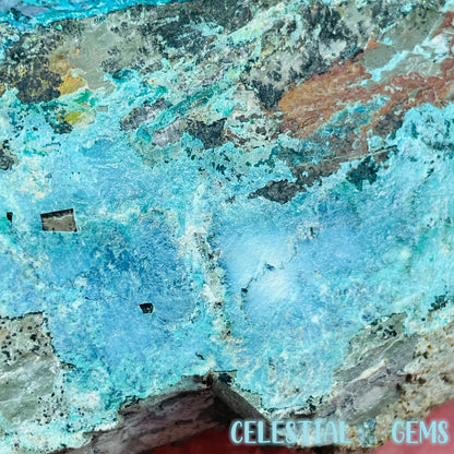Gem Silica Chrysocolla + Shattuckite Raw Large Specimen