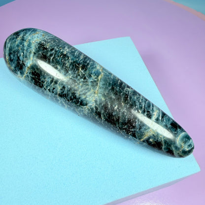 Blue Apatite Massage Wand (CHIPPED)
