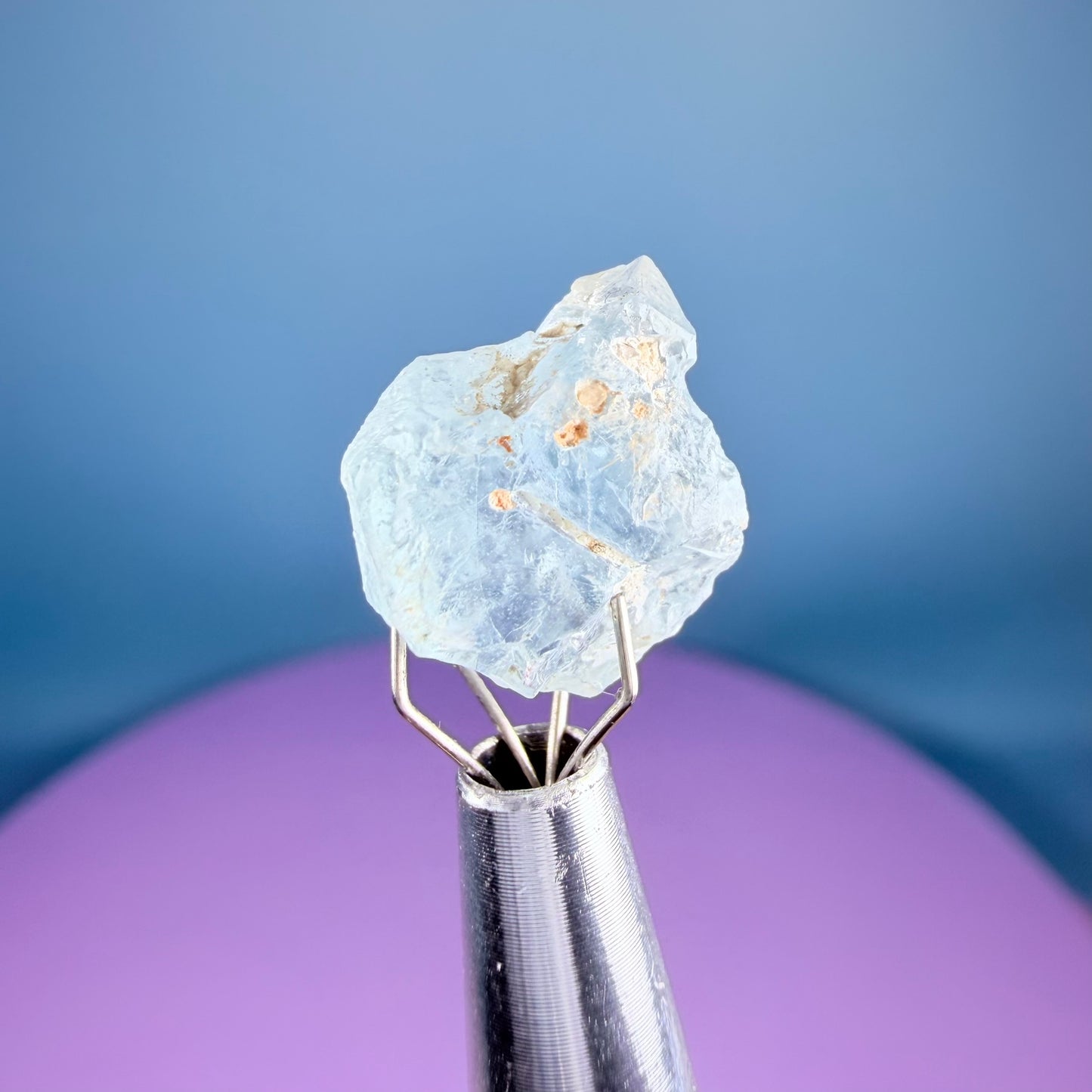 Sky Blue Topaz Crystal Specimen, Pakistan
