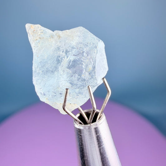 Sky Blue Topaz Crystal Specimen, Pakistan