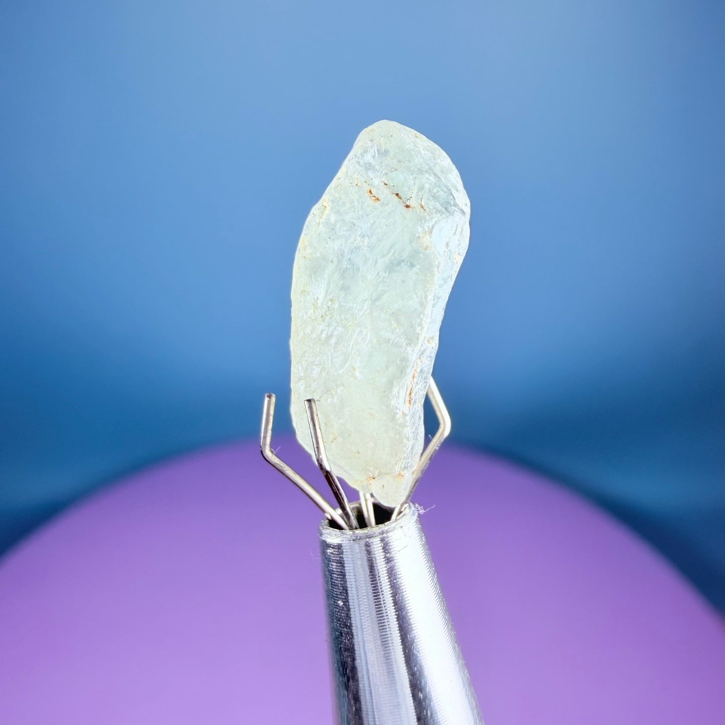 Sky Blue Topaz Crystal Specimen, Pakistan