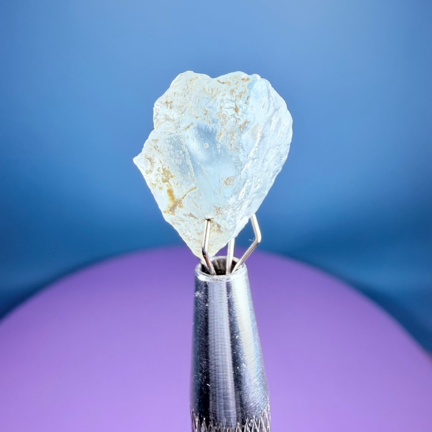 Sky Blue Topaz Crystal Specimen, Pakistan