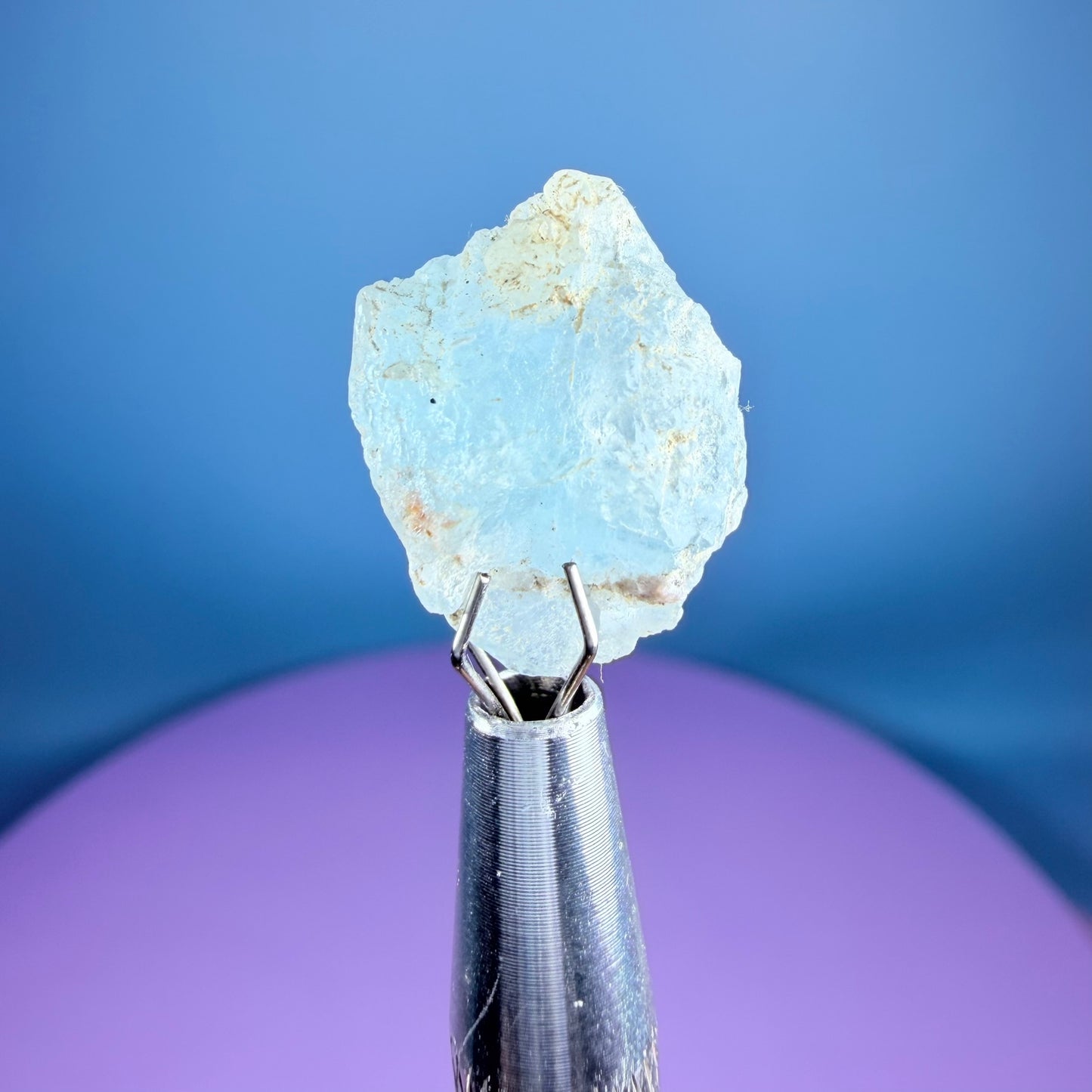 Sky Blue Topaz Crystal Specimen, Pakistan