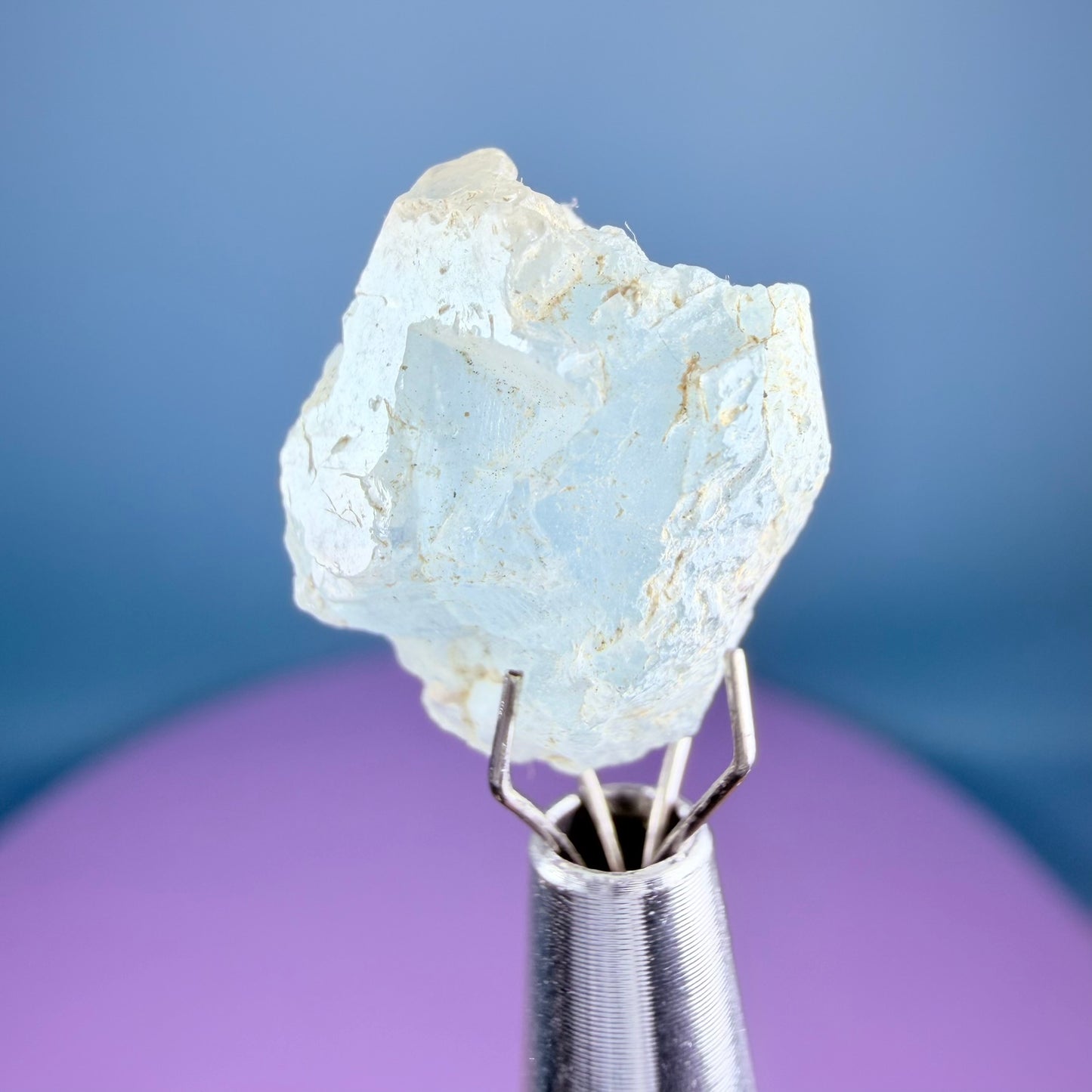 Sky Blue Topaz Crystal Specimen, Pakistan