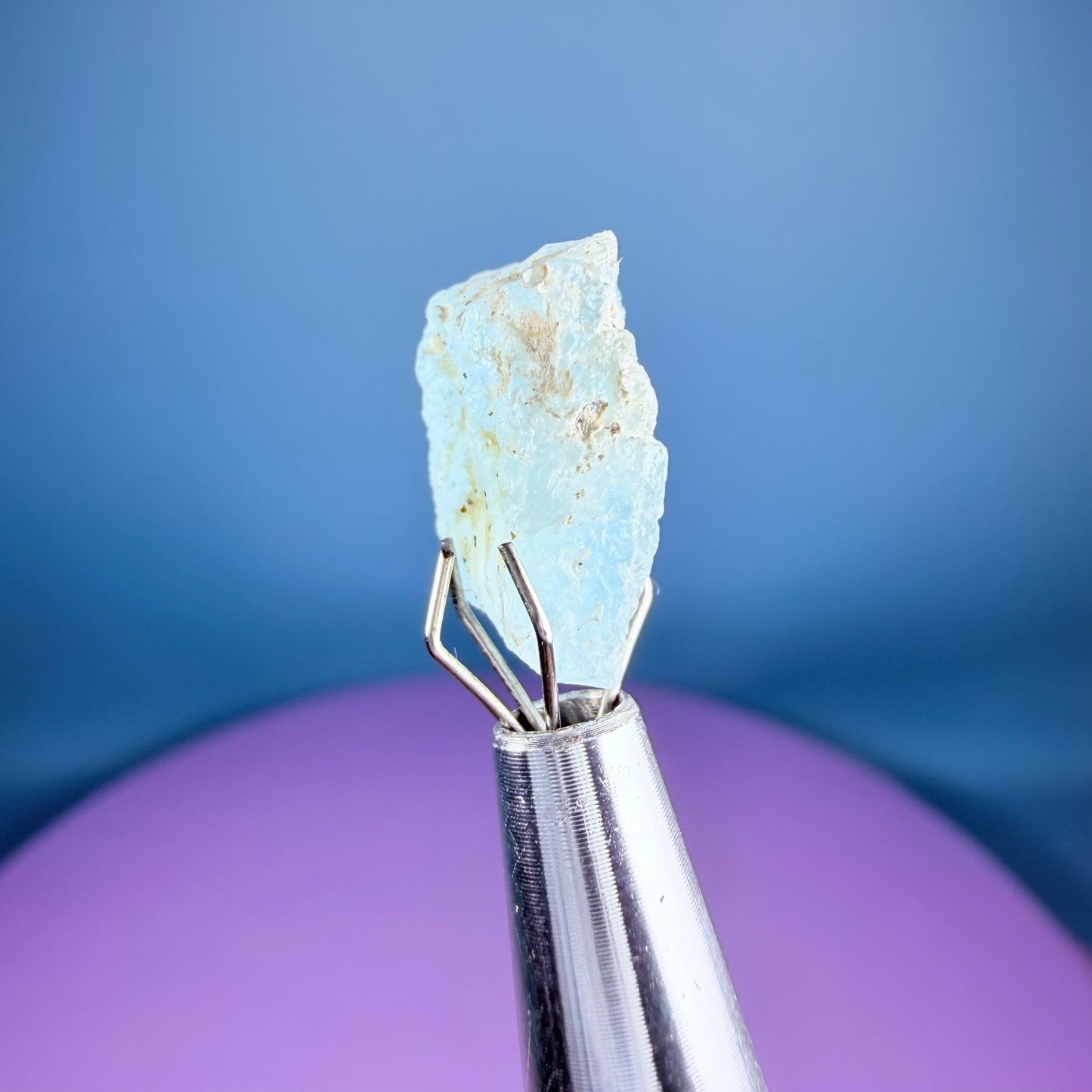 Sky Blue Topaz Crystal Specimen, Pakistan