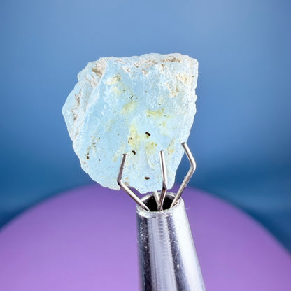 Sky Blue Topaz Crystal Specimen, Pakistan