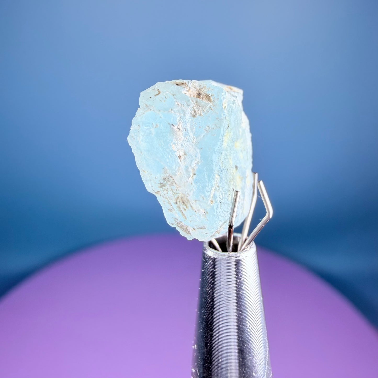 Sky Blue Topaz Crystal Specimen, Pakistan