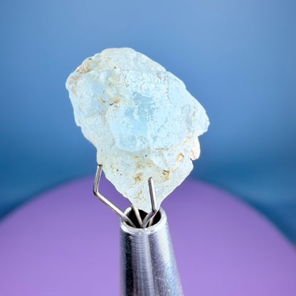 Sky Blue Topaz Crystal Specimen, Pakistan