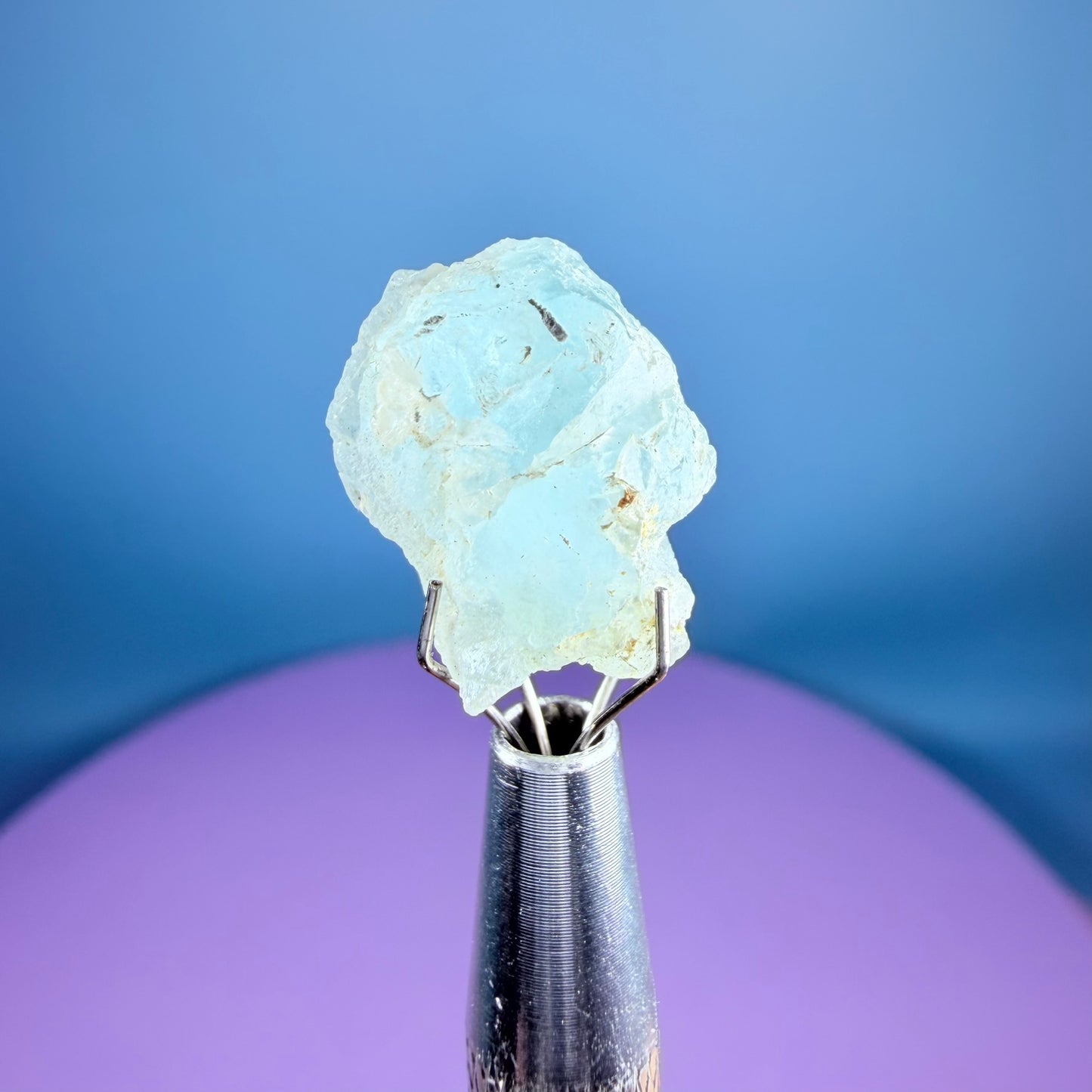 Sky Blue Topaz Crystal Specimen, Pakistan