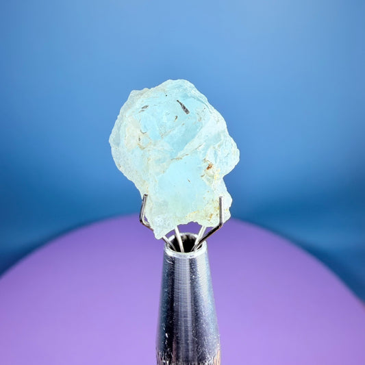 Sky Blue Topaz Crystal Specimen, Pakistan