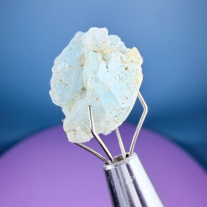 Sky Blue Topaz Crystal Specimen, Pakistan