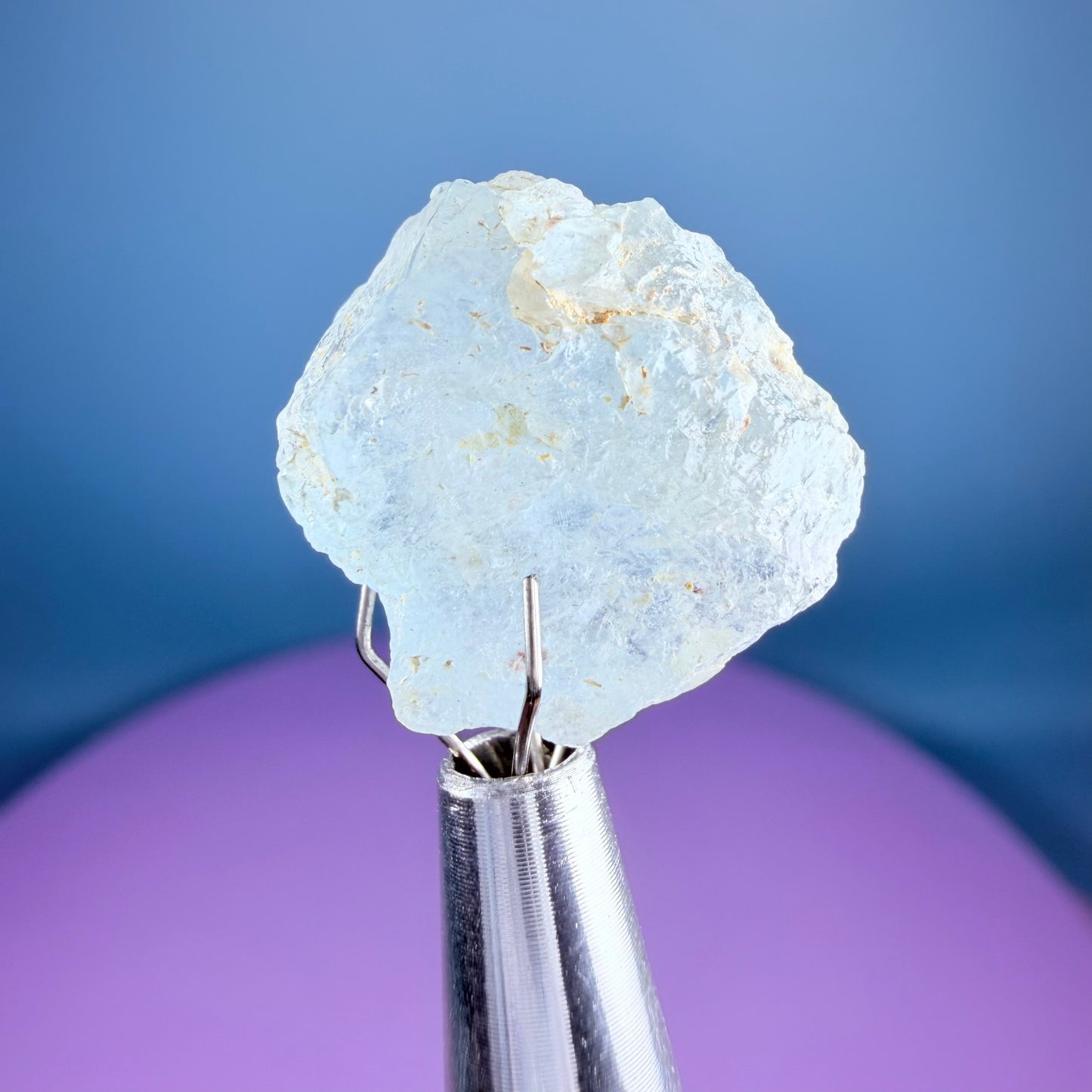 Sky Blue Topaz Crystal Specimen, Pakistan