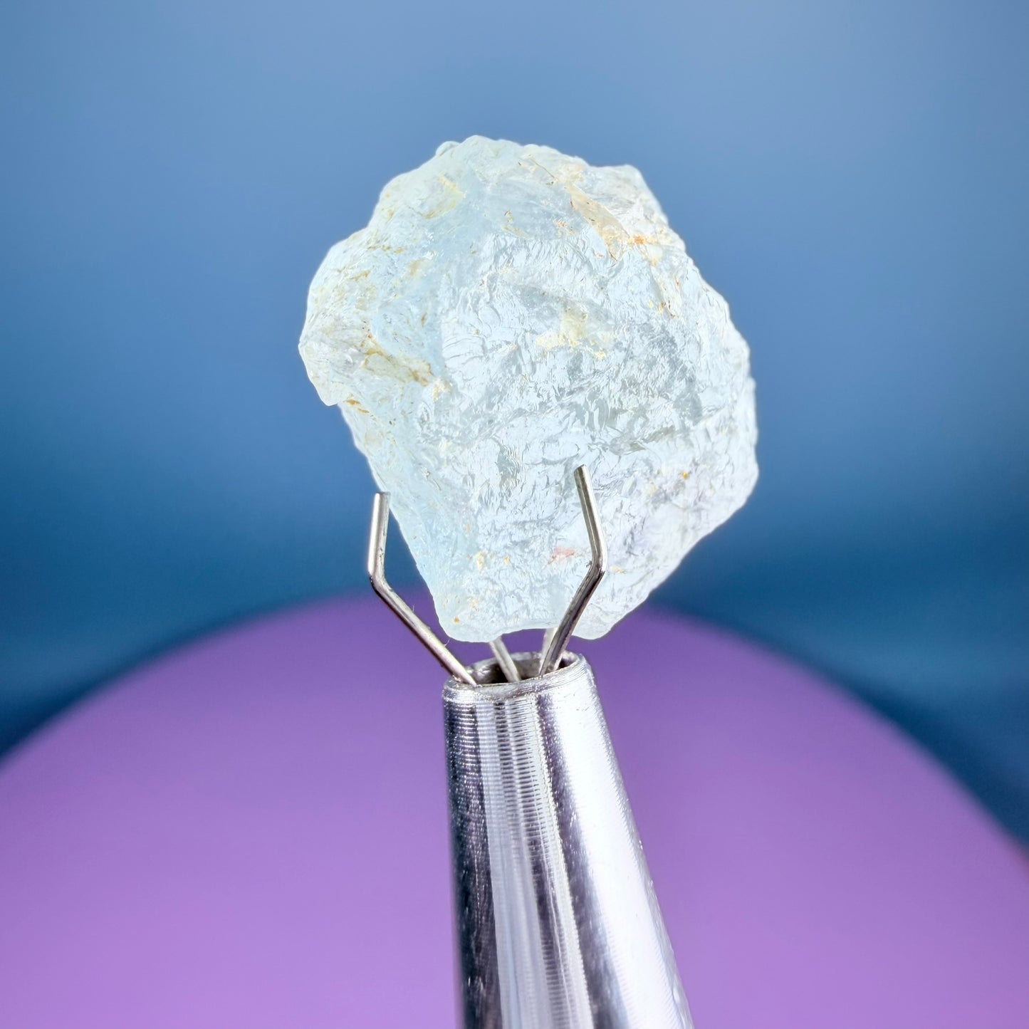 Sky Blue Topaz Crystal Specimen, Pakistan