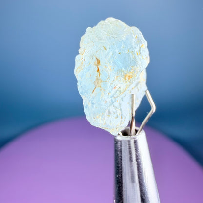 Sky Blue Topaz Crystal Specimen, Pakistan