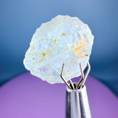 Sky Blue Topaz Crystal Specimen, Pakistan