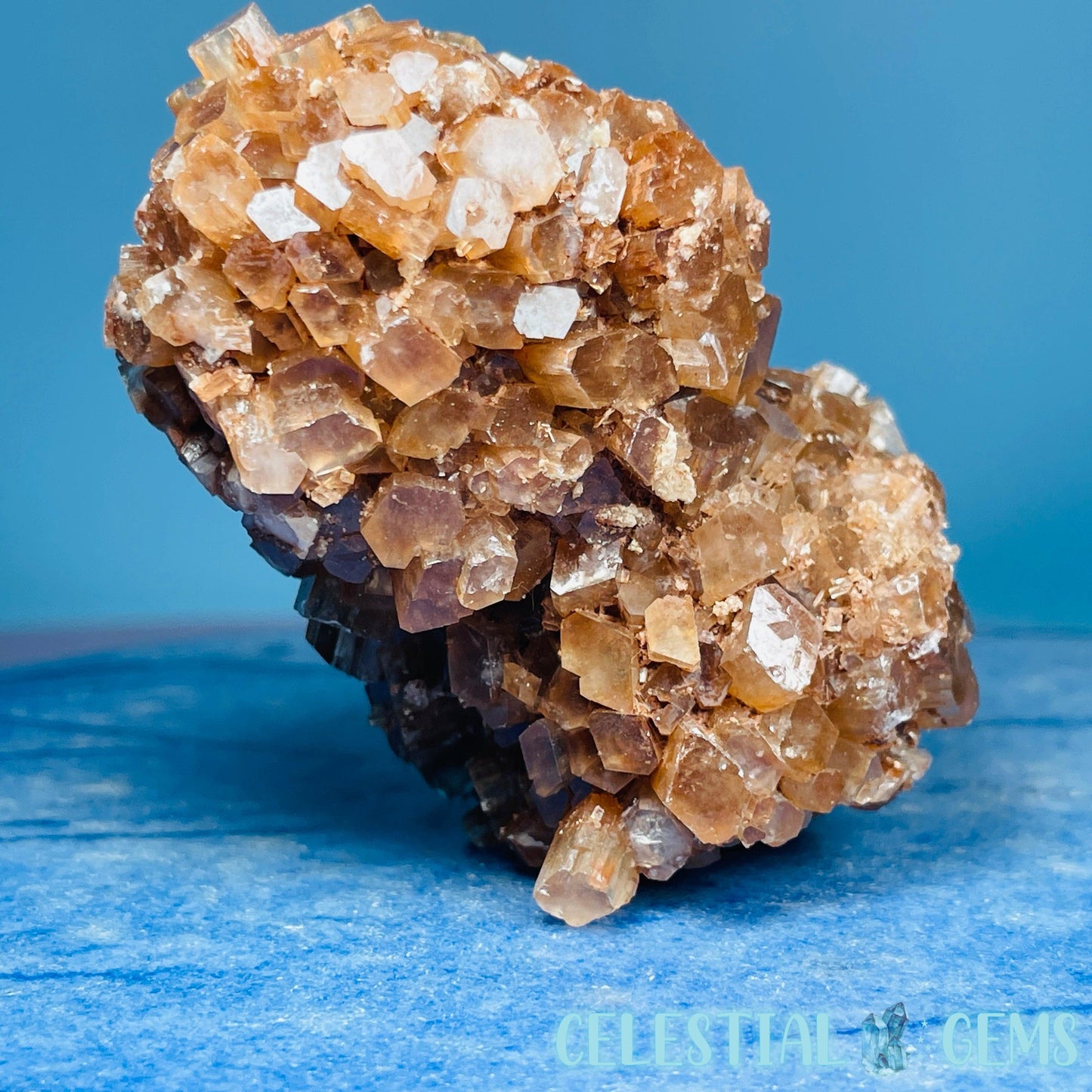 Red Star Aragonite Medium Cluster Specimen