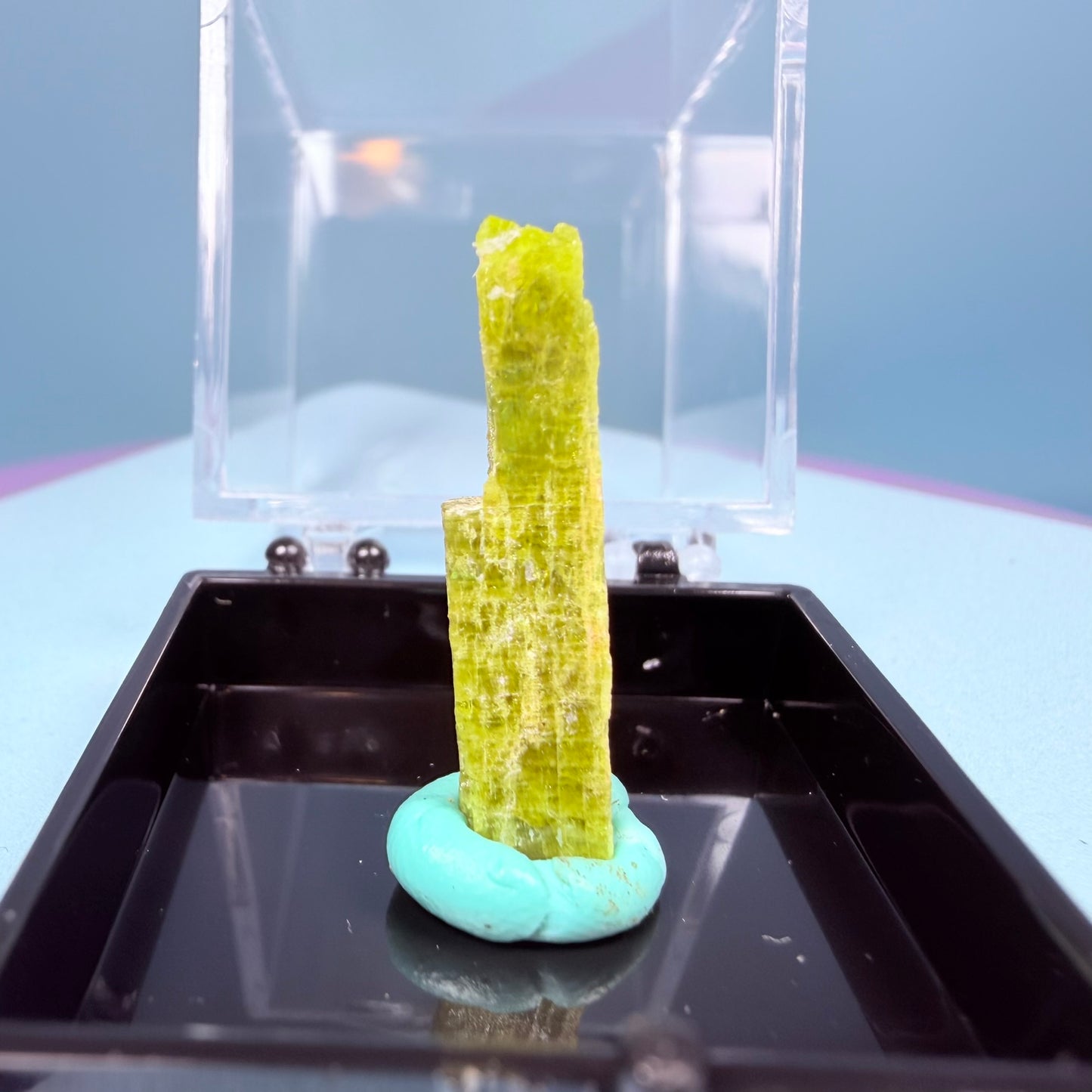 Chrysoberyl Crystal Specimen in Box, Sri Lanka