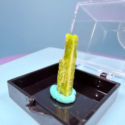 Chrysoberyl Crystal Specimen in Box, Sri Lanka
