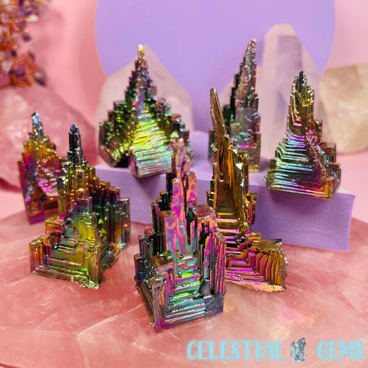 Bismuth Crystal Small Tower