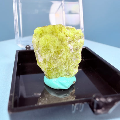 Chrysoberyl Crystal Specimen in Box, Sri Lanka